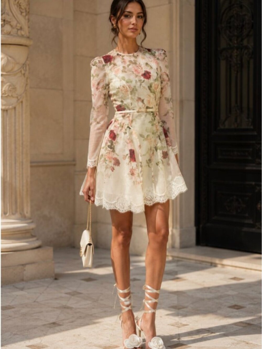 Zimmermann Hypnotic floral linen and silk minidress (New With Tags) - Picture 6 of 9